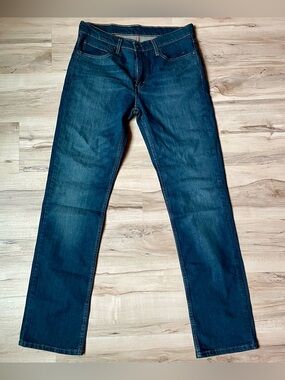Men's Levi’s 514 Dark Blue Straight Leg Jeans